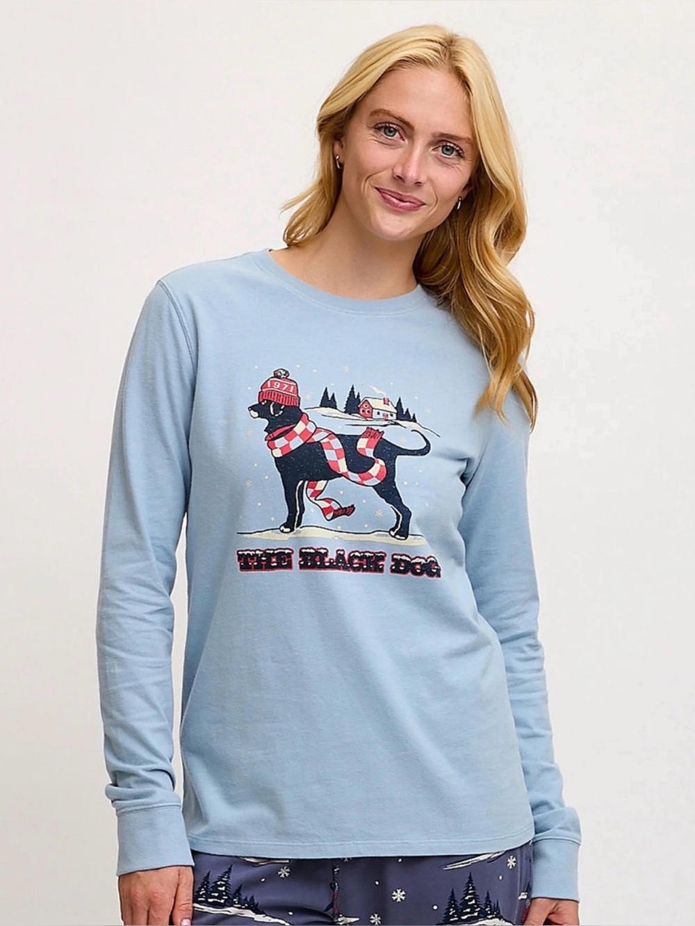 Urban outfitters The Black Dog Baby Its Cold Outside Long sleeve tee XL NEW